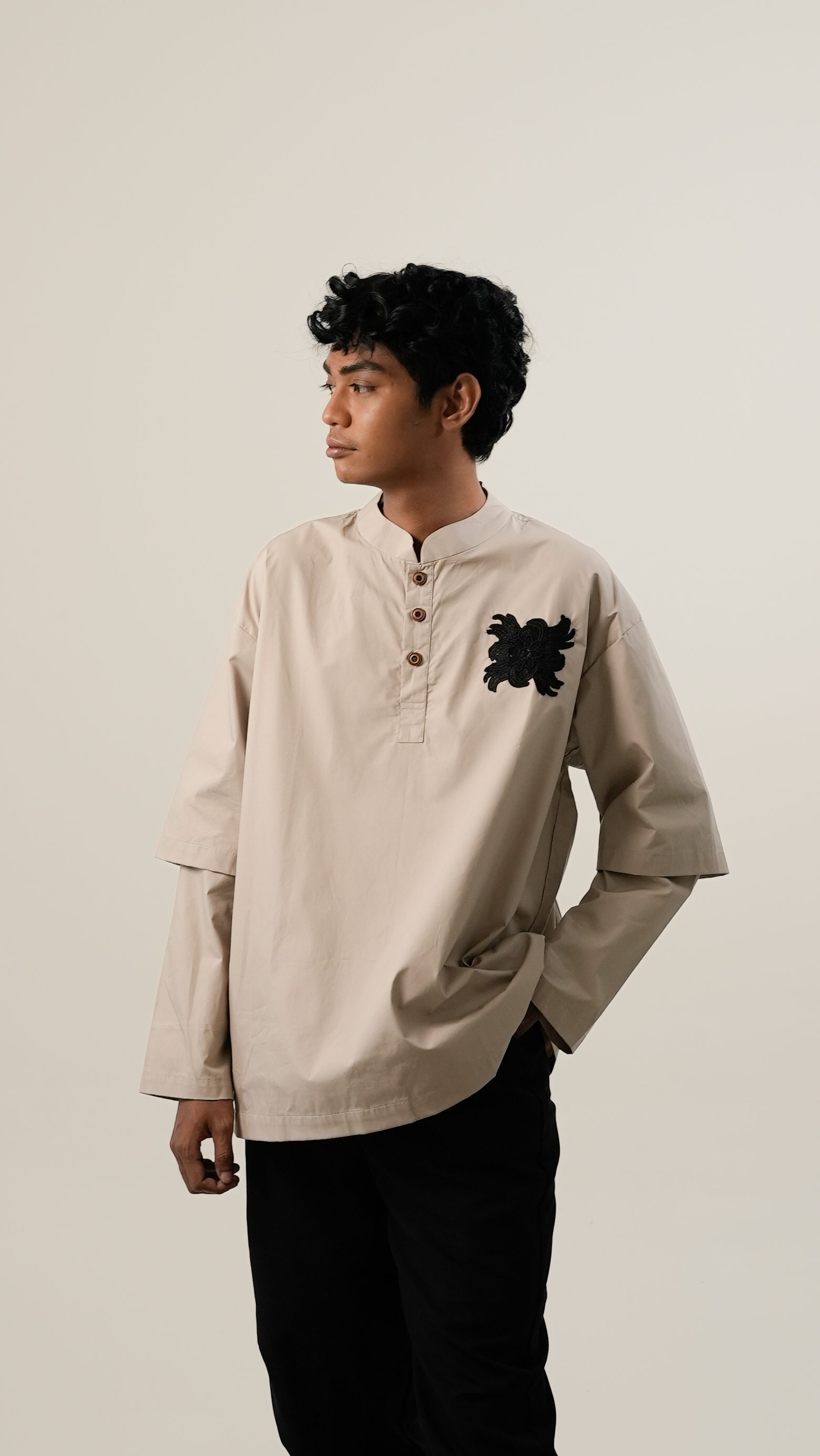 ASKAR DOUBLE SLEEVE SHIRT